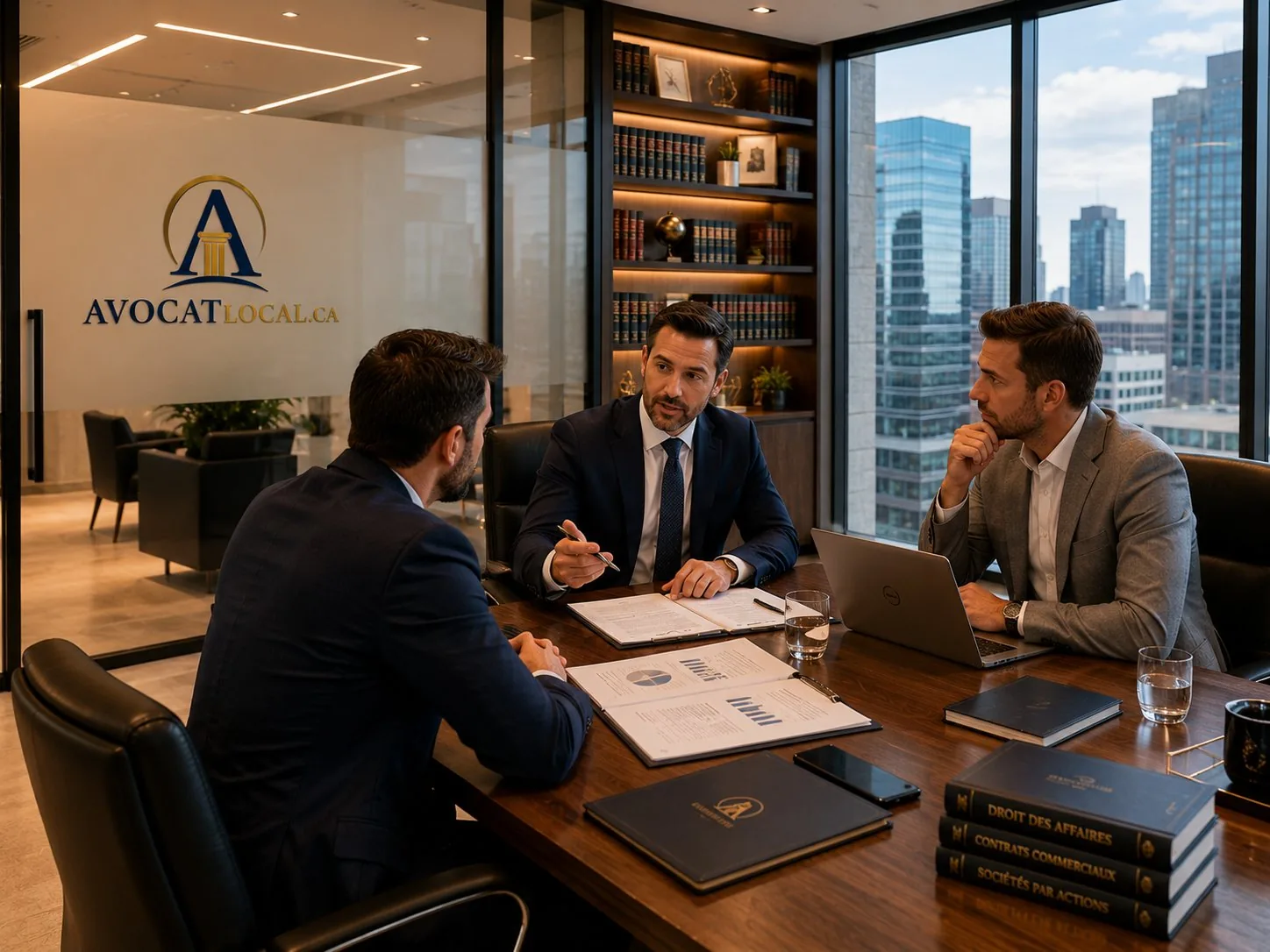 Réception d'un cabinet d'avocats