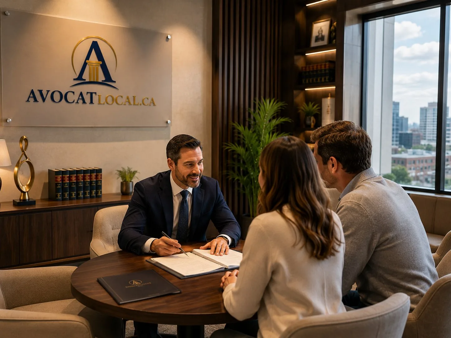Avocat à l'étude d'un dossier